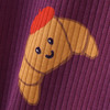 Mädchen Leggings mit Rippstruktur