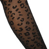Damen Feinstrumpfhose mit Leo-Muster 30 DEN