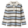 Jungen Poloshirt mit Streifen