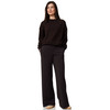 Damen Modal-Wide-Leg-Hose mit Elastikbund