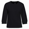 Damen Modal-Shirt in Unifarben schwarz