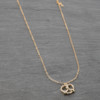Damen Kette in Brezel-Form