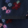 Mädchen Fleecejacke mit Blumen