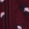 Mädchen Fleecejacke mit Leo-Muster