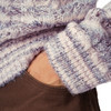 Damen Strickpullover mit Strickmuster