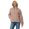 Damen Teddyjacke mit Reißverschluss