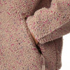 Damen Teddyjacke mit Reißverschluss