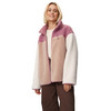 Damen Teddyjacke mit Reißverschluss