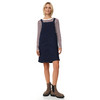 Damen Jeanslatzkleid aus dunklem Denim