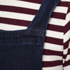 Damen Jeanslatzkleid aus dunklem Denim