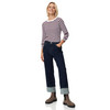 Damen Langarmshirt im Streifen-Look