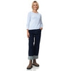 Damen Langarmshirt aus Feinripp