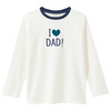 Kinder Langarmshirt mit Flock-Print