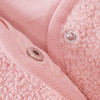 Teddy-gilet voor meisjes met knoopsluiting