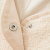Teddy-gilet voor meisjes met knoopsluiting