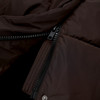 Damen Steppmantel mit Teddy-Details