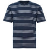 Heren T-shirt met biologisch katoen donkerblauw