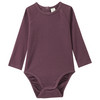 2 Baby Langarmbodys mit Rippstruktur