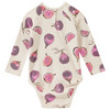 2 Baby Langarmbodys mit Rippstruktur