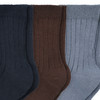 3 Paar Jungen Socken mit Rippstruktur