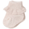 2 Paar Newborn Socken mit Rüsche