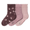 3 Paar Baby Socken im Muster-Mix