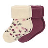 2 Paar Newborn Socken mit Bio-Baumwolle