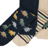 2 Baby Strumpfhosen mit Dino-Motiven