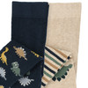 2 Baby Strumpfhosen mit Dino-Motiven