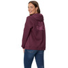 Damen Hoodie mit Flock-Print