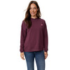 Damen Hoodie mit Flock-Print