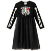 Mädchen Halloween-Kleid mit Tüll