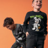Micky Maus Sweatshirt in Halloween-Optik