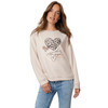 Damen Sweatshirt mit Print
