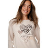 Damen Sweatshirt mit Print