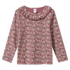 Mädchen Langarmshirt mit Allover-Muster