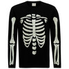 Herren Langarmshirt mit Halloween-Print