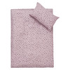 Musselin-Bettwäsche 100 x 135 cm rosa