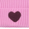 Mädchen Strickmütze mit Applikation