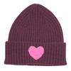 Mädchen Strickmütze mit Applikation