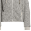 Damen Strickfleece-Jacke mit Kapuze