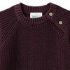 Baby Strickpullover mit Rippstruktur