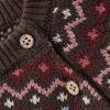 Baby Strickpullover mit Norwegermuster