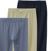 3 Baby Leggings aus Bio-Baumwolle