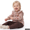 Baby Musselin-Bluse mit Blümchen