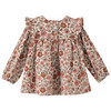 Baby Musselin-Bluse mit Blümchen