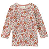 2 Baby Langarmshirts mit Blümchen
