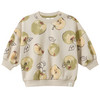 Baby Sweatshirt mit Apfel-Print