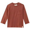 2 Baby Langarmshirts mit Brusttasche