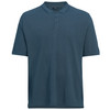 Herren Poloshirt in Pique-Struktur blau
